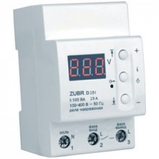 Реле контроля напряжения с термозащитой ZUBR D50t