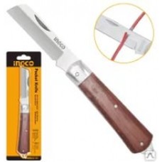 Нож для зачистки кабеля INGCO 210мм HPK02101 (нож карманный)