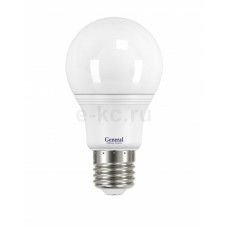 Лампа GLDEN-WA60-11-230-Е27-4500 угол 270 (груша , матовая)
