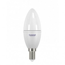 Лампа GLDEN-CF-8-230-E14-6500 (Свеча матовая)  /638400